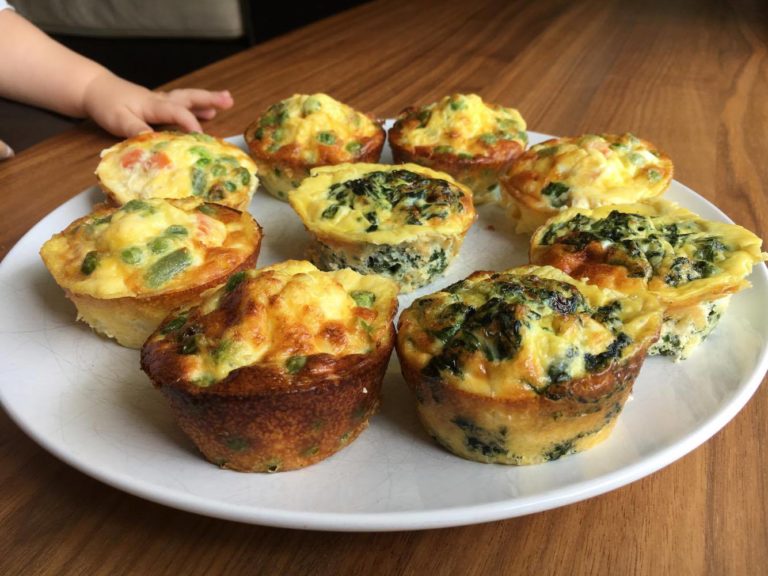 BLWing 'Eggy Muffins' - Baby Led Weaning Ideas